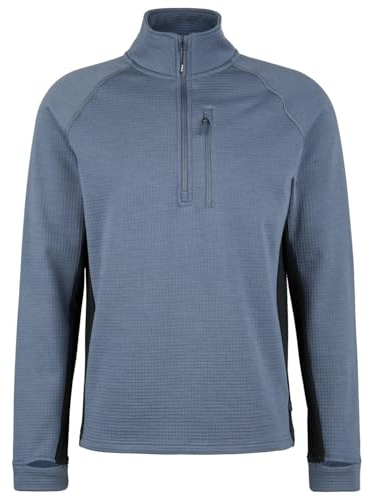 Stoic Herren MerinoWaffleFleece320 NorrdalSt. Half Zip Merinopullover