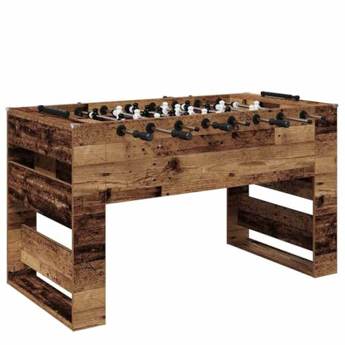 vidaXL Tischfußballtisch Altholz 146,5 x 74 x 85 cm Holzwerkstoff