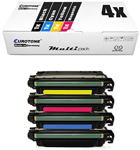 4X Müller Printware Toner kompatibel für Canon I-Sensys LBP 7780 cx CDN, 732