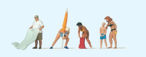 Preiser 10694 Ready for Sunbathing (5) Exclusive Figure Set