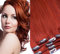 Clip In Extension Set 7 Teile glatt 55cm Haarverlängerung Haarteil 100% Remy Echthaar Clip in Hair Extension von GlamXtensions in Farbe: 640 kupfer