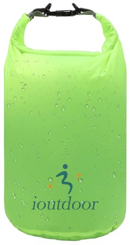 ioutdoor Dry Bag 2L/5L/10L/20L/40L/70L wasserdichte Tasche, Ultra-Light Trockensack Wasserdicht, Abriebfest, Reißfest, für Kajakfahren, Strand, Schwimmen, Camping, Wandern Reisen