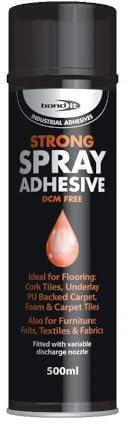 9 X HIGH Strength Spray Adhesive Glue with Variable Nozzle