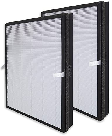 PUREBURG TT-AP003 Replacement HEPA Filter Compatible with TaoTronics TT-AP003 and HERILIOS HS-AP003 Air Purifiers,H13 3-Stage Filtration Activated Carbon,2-Pack