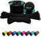 EdcX 2 mm Nylon Paracord 275 - 100% Nylon, 3-Strand, Black, 100 m