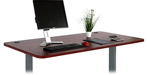 Mendler Tischplatte HWC-D40 für Schreibtische, Schreibtischplatte, 160x80cm MVG-Zertifiziert - Kirsch