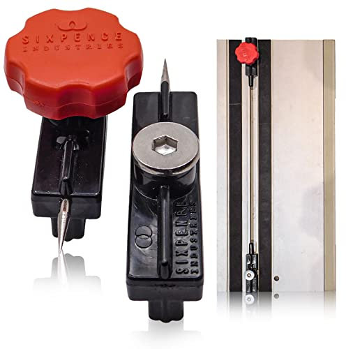 Sixpence Industries Rail Stay - Abrazadera rápida universal para rieles guía, compatible con: Festool, Makita, Metabo, Triton, Sheppach, Evolution, Erbauer y Milwaukee