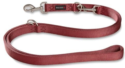 Wolters Führleine Professional, Farbe:rost rot, Größe:L 200 cm x 20 mm