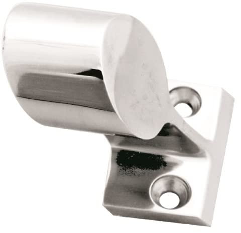 PONTTOR Handlaufendstück aus Edelstahl A4, 22MM, 60°, Handlauf Endstück Haltegriff Geländer Reling Boot Yacht Schiff Badezimmer