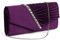 Beaface Pochette pour femme, pochette de soirée, sac à main pour femme, fête de mariage, bal de fin d'année, pochettes cadeaux pour maman, épouse, violet, One Size