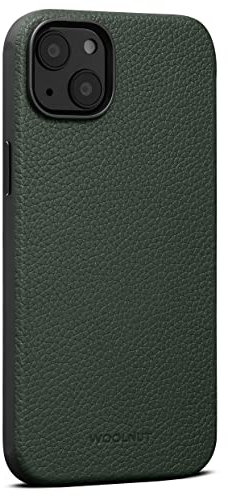 Woolnut Leather Case Cover for iPhone 14 Plus - Green