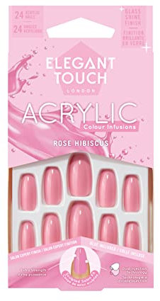 Elegant Touch Colour Acrylics Rose Hibiscus