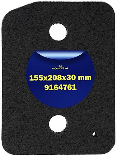Filtro Esponja Secadora 9164761 para Miele Tiene el Tamaño 208 x 155 x 30 mm Filtros para Secadora de Ropa con Garantía de 10 Años - MONTERAL