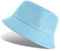UMIPUBO Fischerhut Bucket Hat Herren Damen Bunt,Sonnenhut Sommerhut Bestickte Fischerhüte,Blumendruck Früchte Druck Mütze,Freizeithut Anglerhut Unisex Hüte (Einfarbig-Blau)
