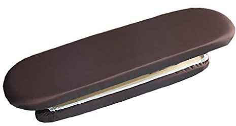 Tabla de Planchar de Madera Maciza-Tabla de Planchar de Doble Cara de Escritorio pequeño doméstico, Pantalones Calientes multifuncionales/Mesa de Planchar con Brazo de Manga (Color : D)