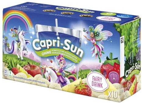 Capri-Sun Elfentrank Bananen-, Apfel-, Zitronen- und Erdbeersaft 200 Milliliter x 10 Stück