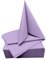 STAUBPIRAT Airlaid Servietten lila – 40 x 40 cm Dinner Serviette stoffähnlich - Gastro-Qualität - Tischdekoration für Geburtstag, Hochzeit, Feiern und Events pastell-lila