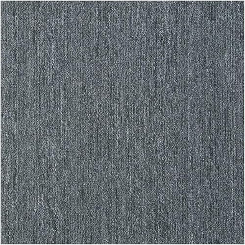 20pcs Carpet Tiles 50x50 cm | Holywarm 5 SQM Carpet Floor Tiles | Heavy Duty Non-Slip Flooring Rugs for Commercial Retail, Office, Home, Kitchen, Bedroom, Living Room, Bathroom (Dark Grey)