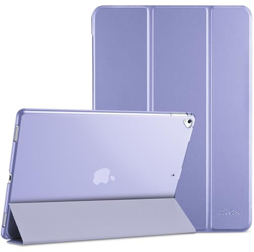 ProCase Funda Inteligente para iPad Pro 12.9 2017/2015 (Modelo Viejo), Carcasa Folio Ligera y Delgada con Smart Cover/Reverso Translúcido/Soporte para Apple iPad Pro 12.9 1ª 2ª Gen (Morado)