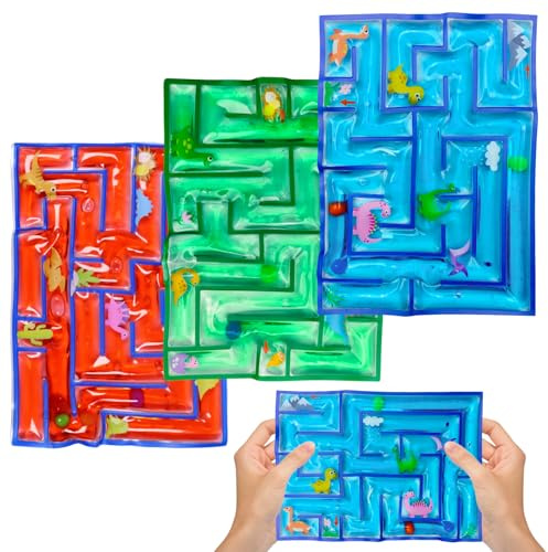 Labyrinthe Sensoriel, Jouets Sensoriels Gel Maze, Labyrinthe Sensorik Squeeze Toys, Gel Sensoriel, Fidget Anti-Stress pour Enfants, Adolescents, Autisme, Autistes, Jouets Apaisants Tactiles