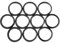 O-Ringe 2mm Schnurstärke NBR 70 1-20mm Innendurchmesser Dichtungsringe (10, 14x2)