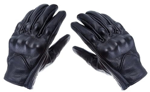 TINEASUR Winter Motorradhandschuhe Echtem Touchscreen-fähige Warme Und Dicke Sporthandschuhe Für Outdoor-aktivitäten s Schwarz