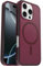 OtterBox Symmetry Series Clear MagSafe Case for iPhone 16 Pro Max, Shockproof, Drop proof, Protective Thin Case, 3x Tested to Military Standard, Red