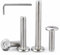 HAISHANG 20 pièces M6x12 mm Vis à Tête Plate à Six Pans Creux, Vis Cylindriques Boulons à Tête Hexagonale en Acier Inoxydable A2 V2A avec Clé Hexagonale