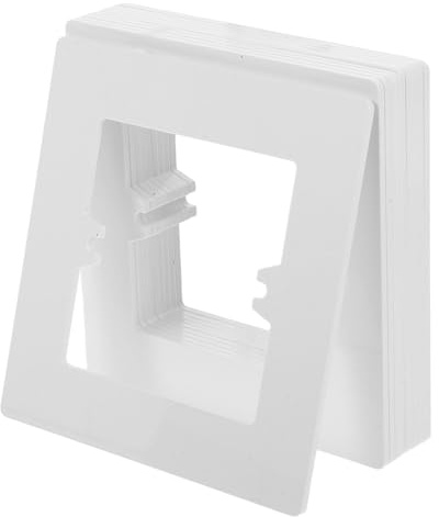 VILLCASE 10 Stücke Dekorative Steckdose Platte Platte Dekorative Licht Outlet Concealer