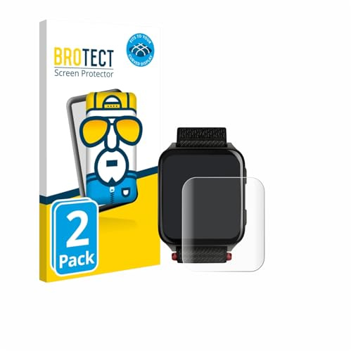 BROTECT Schutzfolie für Garmin Venu X1 | 2 Stück Transparenter Displayschutz Made in Germany Klare Full-Screen Folie Full-Cover 3D Curved Montage Kit
