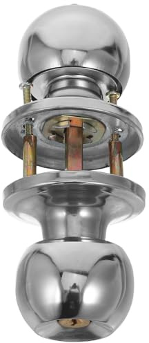 DOITOOL Set di Maniglia per Porta d'Ingresso con Serratura: Pomolo Privacy con Chiave per Interni, Camera da Letto - Pomolo in Metallo per Sicurezza Casa, Appartamento, Hotel