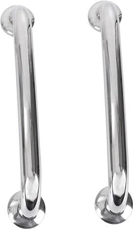 Barre d'appui de sécurité pour Salle de Bain, 10 pièces, Support de Main Courante de sécurité, Barre de Douche antidérapante, poignées, Barre d'équilibre, Couleur Unique,One Color-L 50cm/19.7in