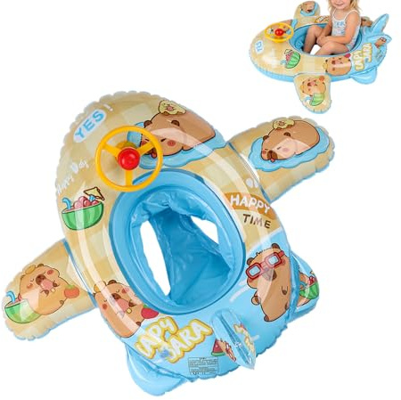 Mimoqk Bouées de Piscine pour,Tubes de Natation gonflables Cartoon | Flotteurs et Tubes Aquatiques pour,Garçons Filles Vacances Plage Jardin Extérieur Piscine Été