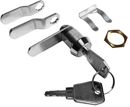 Hebelschloss EURO-LOCKS B671, 180° Schließweg, 2 Abzüge, gleichschließend