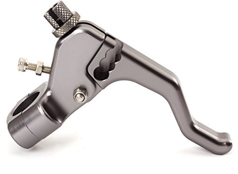 Rzmmotor CNC Aluminum Performance Stunt Clutch Lever Mount Bracket Anodized Universal fit for Most Street Bikes and Motorcycles with Cable Clutch