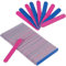 Nail Files, Faburo 100 Pcs Disposable Nail File 180/240, Double Sided Emery Board, Nail Buffering Files for Home and Salon Use (180/240 Grit)