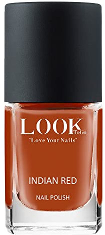 Look To Go • veganer Nagellack • INDIAN RED • 21-free & PETA approved • Made in Germany • 12ml