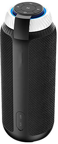 Bluetooth Speaker Portable Wireless Mini Speakers 25W DSP technology 360 Surround Sound High Definition Audio For Home,Party and Camping (color : Black)