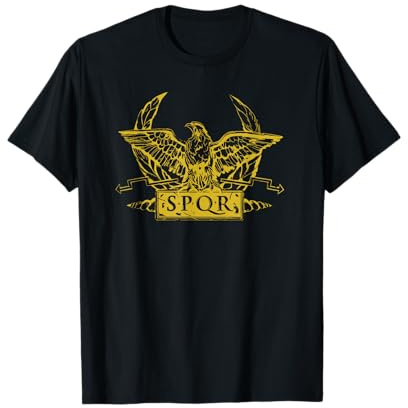 Antica Roma Aquila Legionaria SPQR Legione Aquila Maglietta