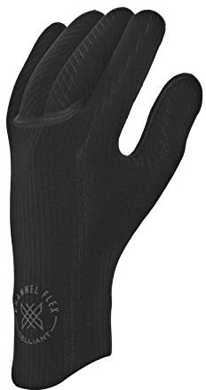XCEL Comp X 4mm 5 Finger NeoprenWetsuit Handschuhe - Schwarz - Leicht - Unisex - STRUKTURIERTES Palm FÜR Grip Engineered FIT