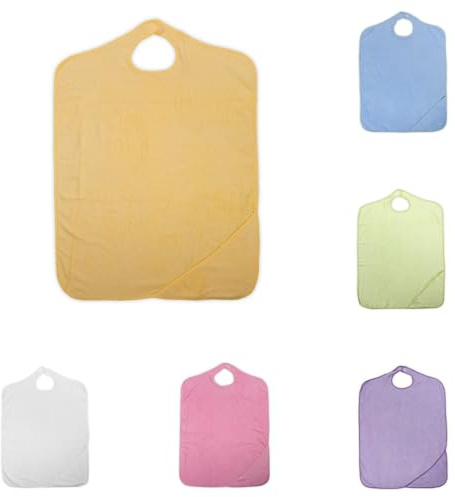 Lorelli Baby-Badehandtuch Duo 80 x 100 cm Kapuzenhandtuch Badeschürze ab Geburt gelb
