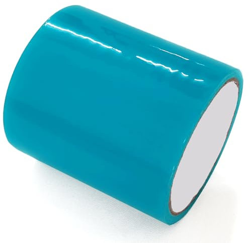 XZRDINGJIE Wohnmobil Markisen Reparaturband, Zelt Klebebänder Reparaturband Wasserdichte Professionell Geeignet für PVC Beschichtetes Zelt Markisen Pavillon Flicken (transparent blau, 10cm x 9m)