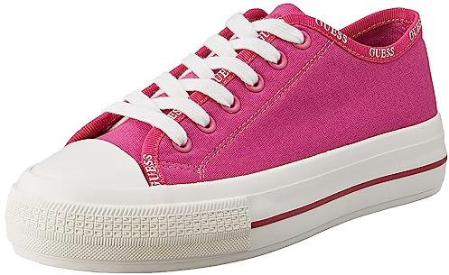 GUESS Femme Emma Sneaker, Fuxia, 36 EU