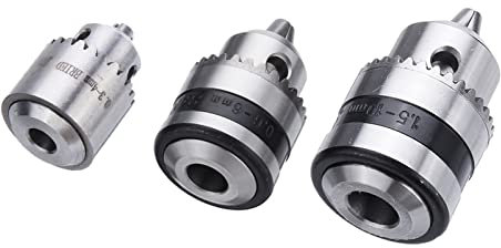 Drehmaschine Drücken Sie 775 Motor mit Miniaturhandbohrfutter und Montagehalterung Aluminiumlegierung + Edelstahl