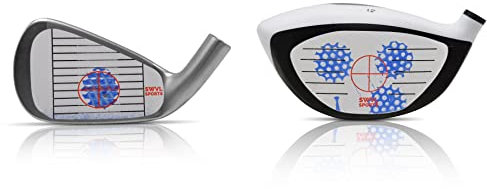 SWVL Sports Golf Impact Tape- 52 Label Pack (26 iron & 26 Driver)