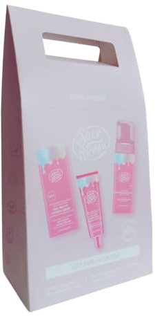 Bielenda set de regalo cuidado facial BODY BOOM con crema hidratante 50 ml y espuma limpiadora facial 150 ml a base de fórmula natural vegana