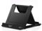 DUXIAOSHA Cell Phone Stand, Universal Foldable Tablet Stand Multi-angle Pocket Desktop Holder Cradle for Mobile eReader eBook Video-Calls Office Home Kitchen or Travel (Black)