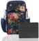 Handytasche zum Umhängen Damen, Nylon Handy Mini-Tasche Kleine mit Kartenhalter, Handy Umhängetasche Drucken, für die Speicherung von Mobiltelefonwechsel, Jedes Muster