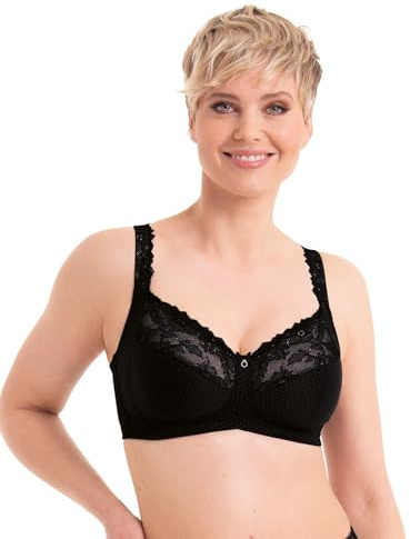 Rosa Faia by Anita Eloise Soft BH – Damen BH ohne Bügel, bequem & weich, Florale Spitze