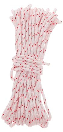 NULYLU Lawn Mower Accessories Pull Cord Red Dots String Starter Rope for Trimmers Chainsaws Start